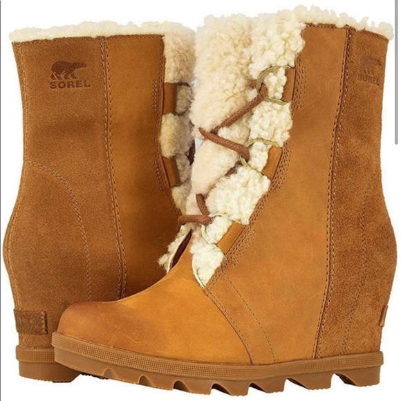 Sorel Shoes Sorel Joan Of Arctic Wedge Ii Shearling Poshmark